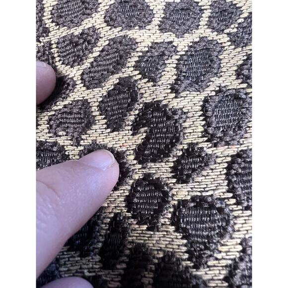 VINTAGE 90’s Size Large Leopard Print Coat Glam Maximalist Retro Moka Sport - Picture 6 of 8